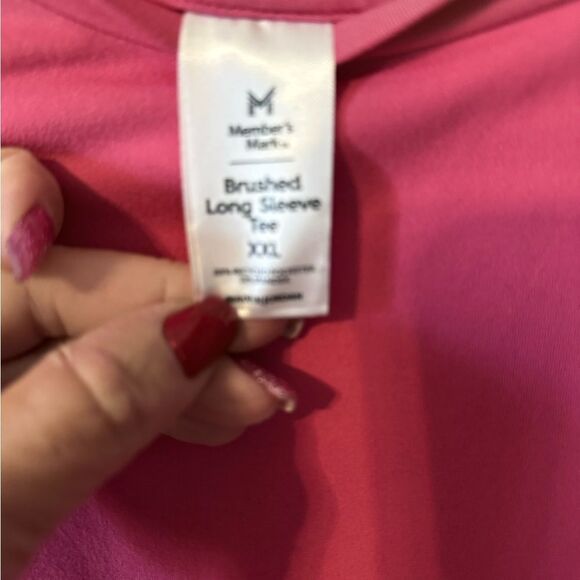 Relaxed Pink Hoodie Sweatshirt - Picture 3 of 4